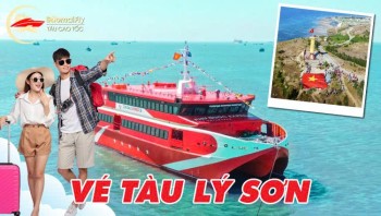 Vé tàu Lý Sơn 2026, lịch tàu & giá vé mới nhất hôm nay