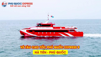 Phú Quốc Express: Đặt vé tàu cao tốc tuyến Hà Tiên - Phú Quốc chỉ 5 phút