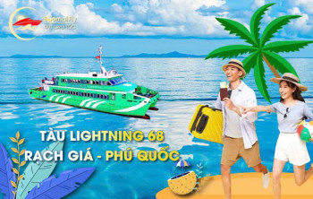 Tàu Lightning 68 Rạch Giá Phú Quốc: Giá Vé, Lịch Tàu 2025