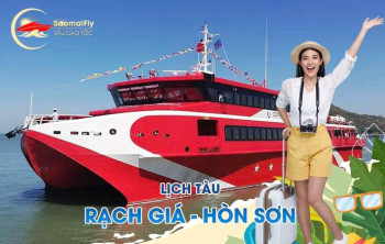 Cập Nhật Lịch Tàu Chạy Rạch Giá Hòn Sơn
