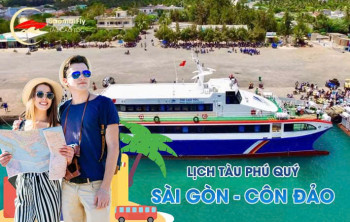 Lịch Tàu Phú Quý Sài Gòn - Côn Đảo Hôm Nay