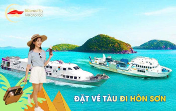 đặt vé tàu đi hòn sơn