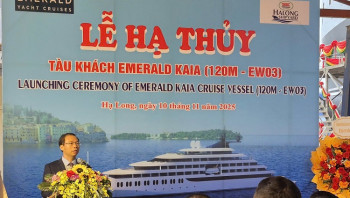 Emerald Kaia - Siêu Du Thuyền Được Hạ Thủy Tại Công Ty Đóng Tàu Hạ Long