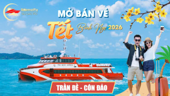 Mở Bán Vé Tàu Cao Tốc Trần Đề - Côn Đảo Tết Bính Ngọ 2026