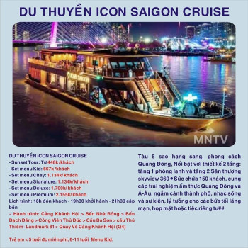Cách Đặt Chỗ Booking Du Thuyền Sông Sài Gòn View Đẹp, Nhận Vé Nhanh