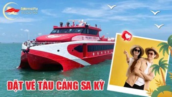 Đặt vé tàu cảng Sa Kỳ - Lý Sơn online giá niêm yết, xác nhận nhanh