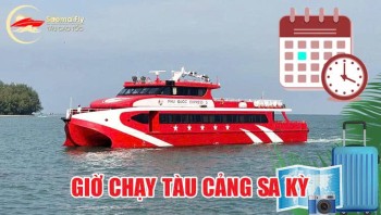 Giờ chạy tàu cảng Sa Kỳ các hãng tàu hôm nay