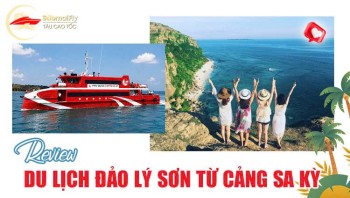 Review du lịch đảo Lý Sơn từ cảng Sa Kỳ tự túc A - Z