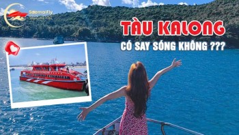 Tàu Kalong có say sóng không?