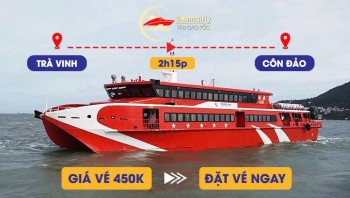 Tàu Trưng Nhị: Trà Vinh - Côn Đảo mới nhất       