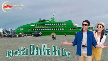 Đặt vé tàu Chấn Kha Phú Quý (Luxury) online chọn ghế, vé điện tử