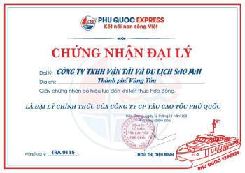 SAOMAIFLY ĐẠI LÝ CHÍNH THỨC TÀU THĂNG LONG CÔN ĐẢO
