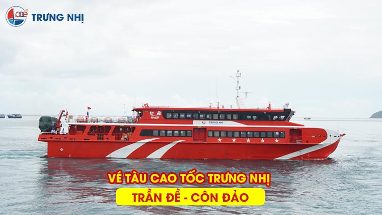 Tàu cao tốc Trưng Nhị đi Côn Đảo