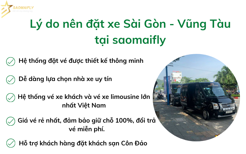 Lý do nên đặt xe khách Sài Gòn Vũng Tàu tại saomaifly