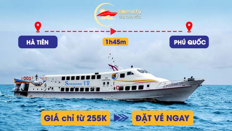 Tàu Superdong Hà Tiên - Phú Quốc