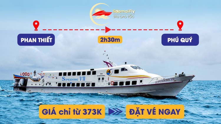 Tàu Superdong Phan Thiết - Phú Quý