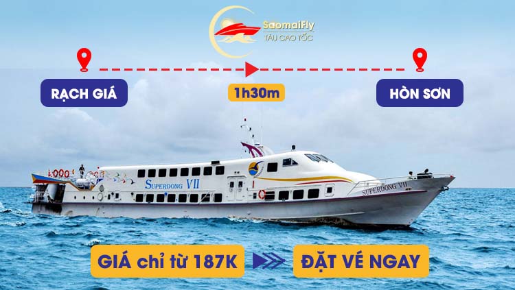 Tàu Superdong Rạch Giá - Hòn Sơn