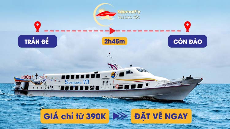 Tàu Superdong Trần Đề - Côn Đảo