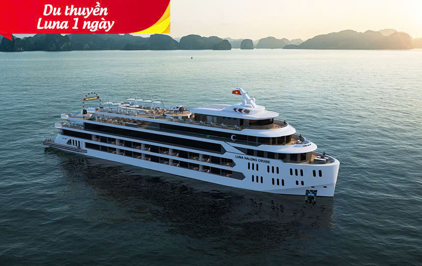Du Thuyền Luna 1 Ngày Tham Quan Vịnh Hạ Long 8 Tiếng
