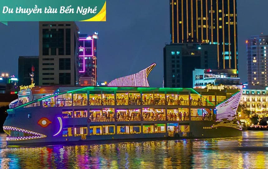 Tàu Bến Nghé - ‘Tàu Cá Mập’ Giá Bình Dân Ngắm Sông Sài Gòn