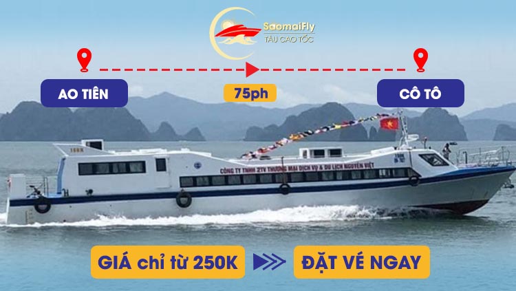 Vé Tàu Nguyên Việt Ao Tiên - Cô Tô