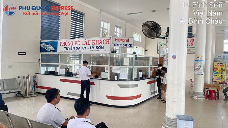 Phòng vé Sa Kỳ - Lý Sơn