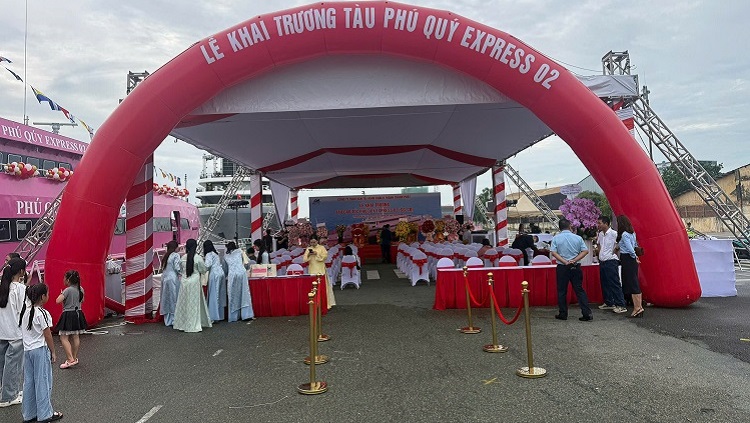 Khai trương tuyến mới Sài Gòn - Côn Đảo tàu cao tốc Phú Quý Express 2