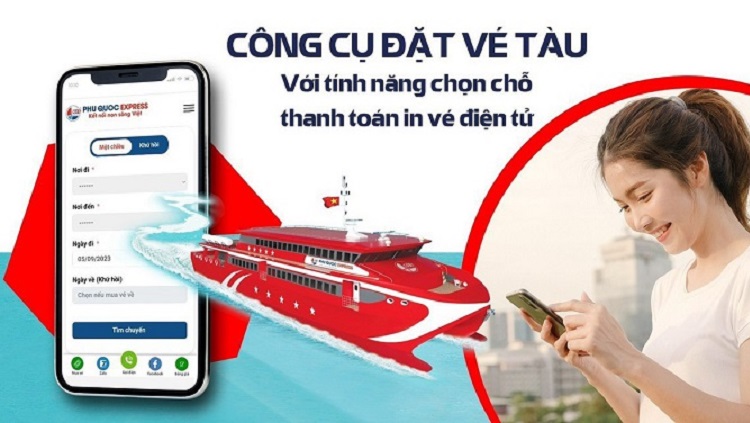 Hướng dẫn đặt vé tàu Côn Đảo online qua ứng dụng Saomaifly