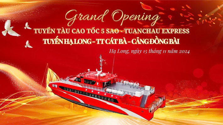 Tàu cao tốc vịnh Hạ Long – Cát Bà